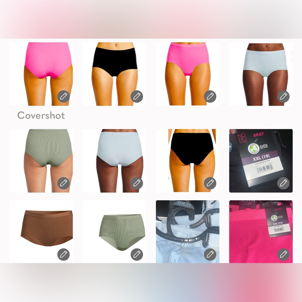 Get 2💜High-Waisted Briefs XL-3XL pick your color